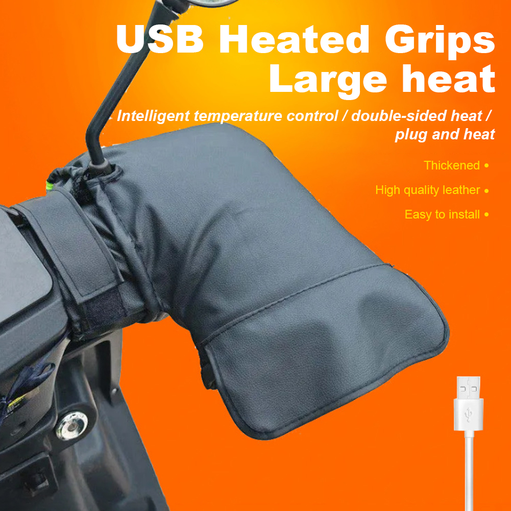 Hand Warmer Electric - Electric Heating Handlebar Gloves Waterproof Cycling