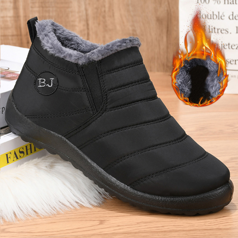 Waterproof Winter Boot - Warm Men's Boots Snow Platform Sneakers