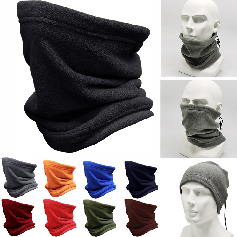 Neck Gaiter Fleece - Winter Neck Warmer Men Women Thermal
