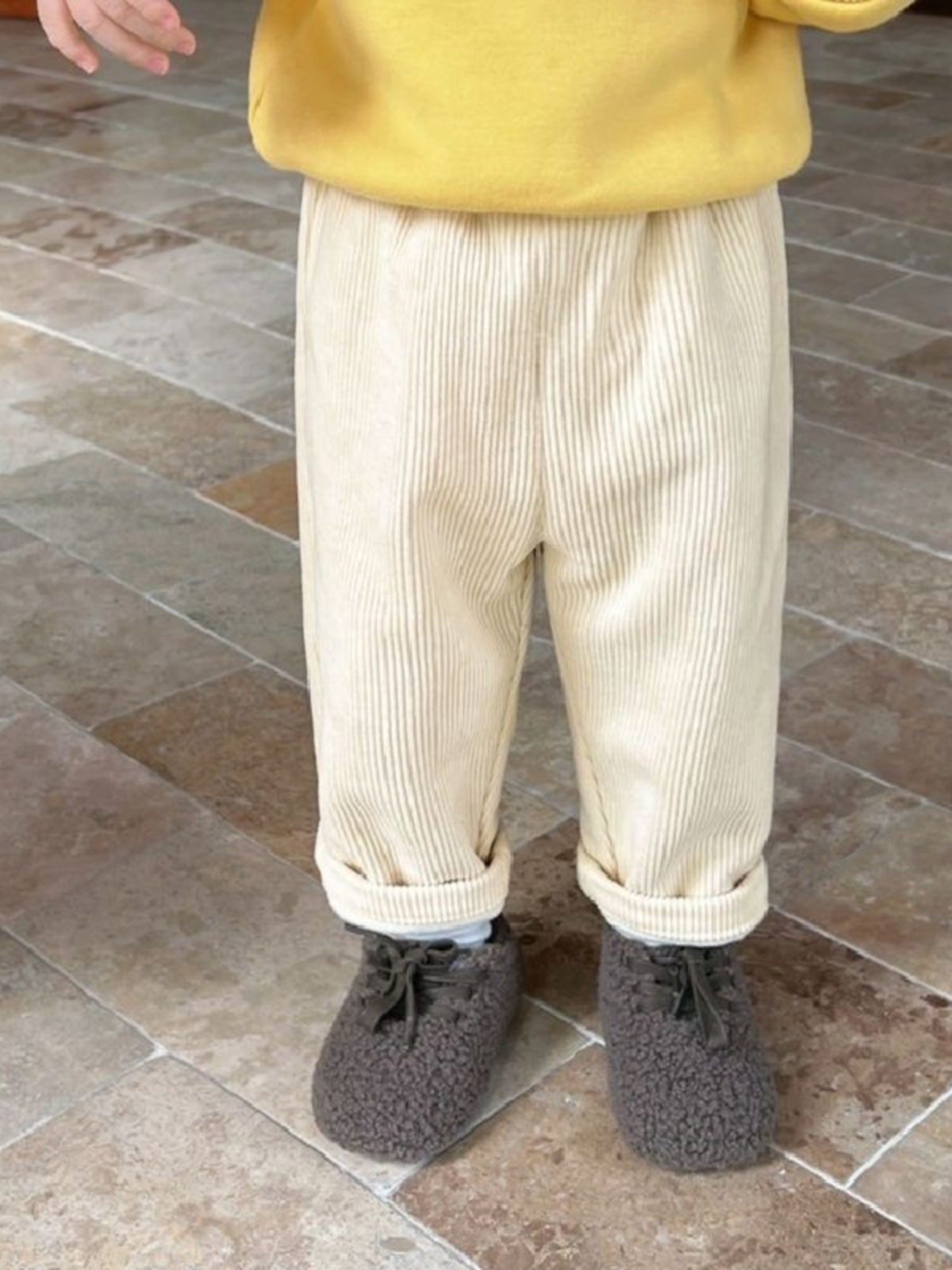 Autumn Winter Fleece Lined Cor - огляд і ціна Corduroy Pant Warm