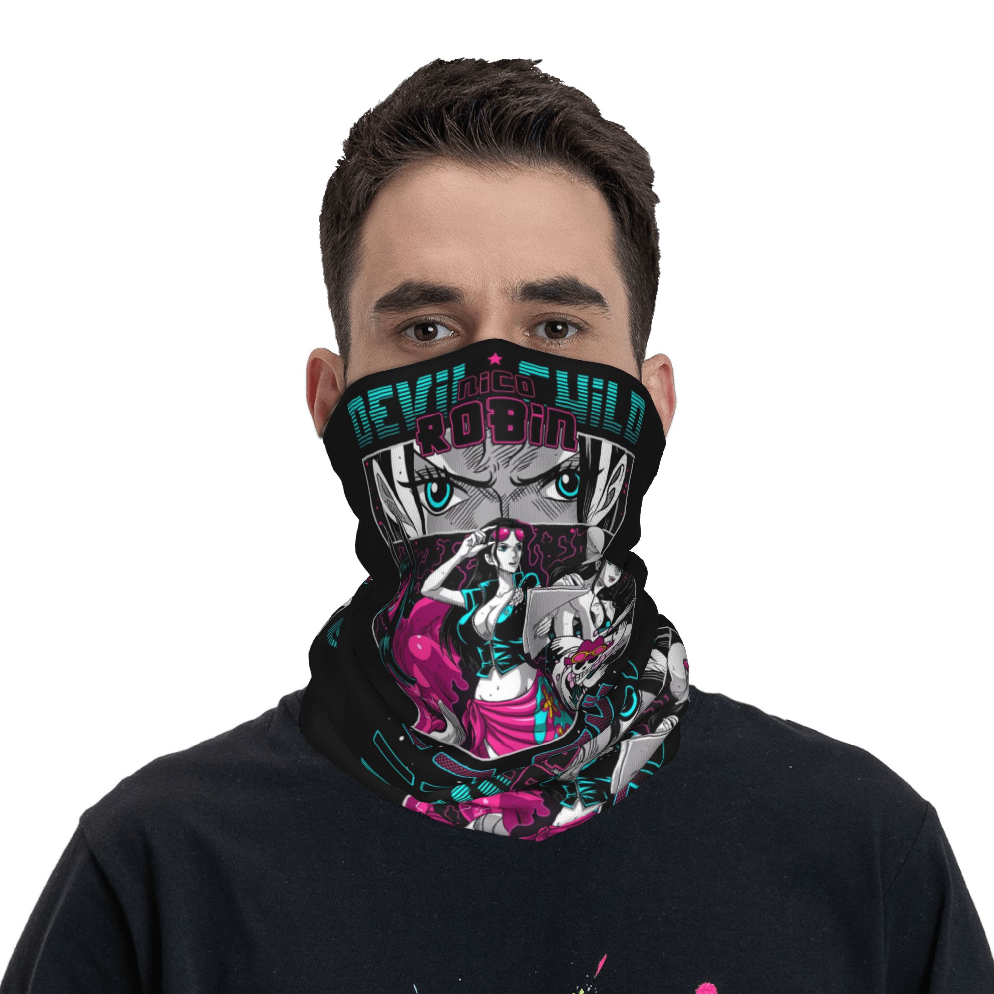 Nico Robin One Piece Devil Chi - огляд і ціна Neck Gaiter Fleece