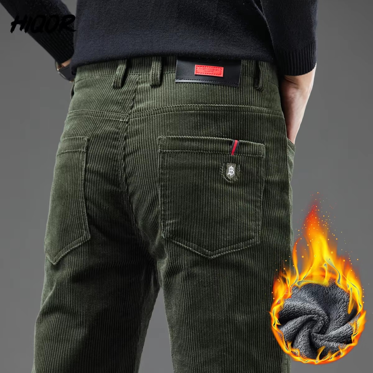 Men's Winter Corduroy Pants Th - огляд і ціна Corduroy Pant Warm