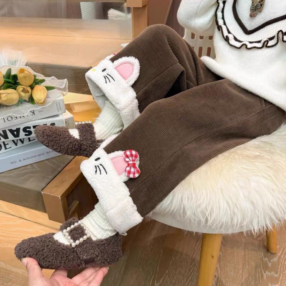 Kawaii Hello Kitty Girls Ins P - огляд і ціна Corduroy Pant Warm