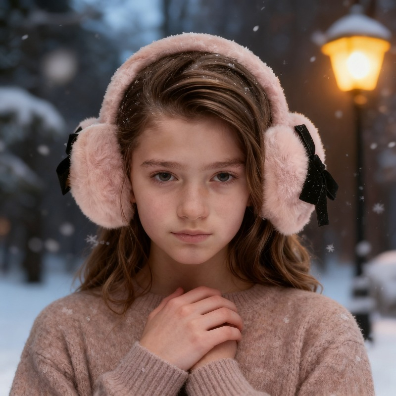 1pc Women's Winter Solid Color - огляд і ціна Earmuffs Foldable