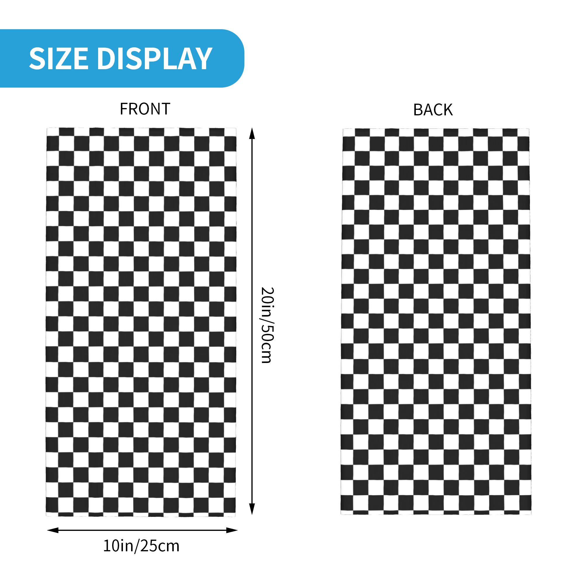 Custom Racing Checkered Motor  - огляд і ціна Neck Gaiter Fleece