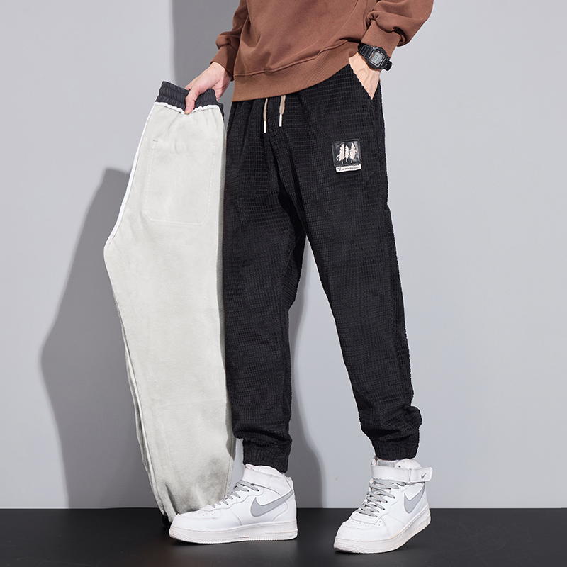 Winter Men's Fleece Jogging Pa - огляд і ціна Corduroy Pant Warm