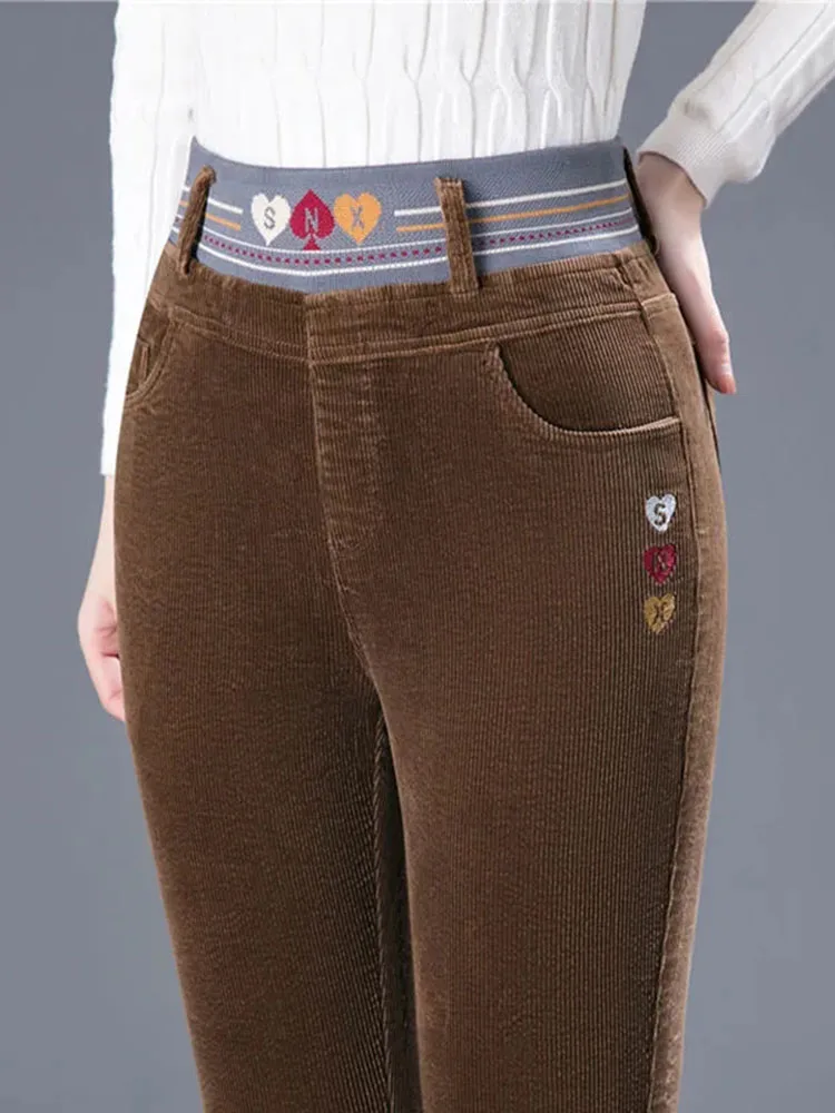 Winter Thicken Plush Lined Pen - огляд і ціна Corduroy Pant Warm