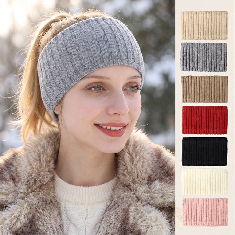 Sweet Ear Warm Knitted Headban - огляд і ціна Winter Headband Fleece